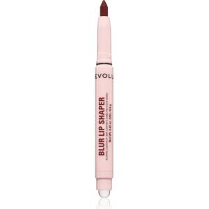 Revolution Blur Lip Shaper молив-контур за устни с апликатор цвят Dusky Fawn 0.6 гр