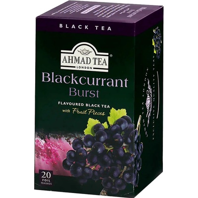 Ahmad čaj Tea Černý čaj Blackcurrant Burst 20 x 2 g