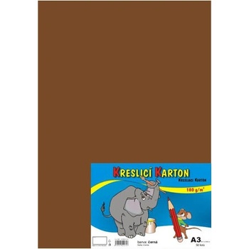 Stepa Kresliaci kartón A3 50ks 180g hnedý