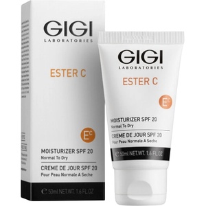 GIGI Laboratories GIGI Ester C Овлажняващ дневен крем за нормална и суха кожа, SPF20, 50 ml