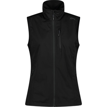 CMP Дамски софтшел елек CMP Women's Light Softshell Vest Softshell vest - Nero - размер 38 (EU) (132-1161-0313)