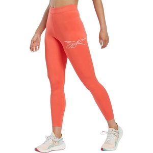 Reebok Running Vector Leggings Orange - dress4less