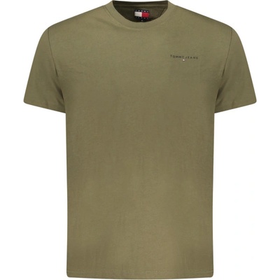 Tommy Hilfiger Мъжка тениска с къс ръкав tommy hilfiger, Размер xl, Цвят Зелен (dm0dm21780_vegy1)