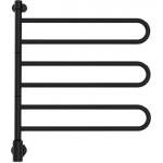 PAX Електрическа лира за кърпи Pax Flex U 3/650, 64W с таймер Momento II - черна (26-1041)