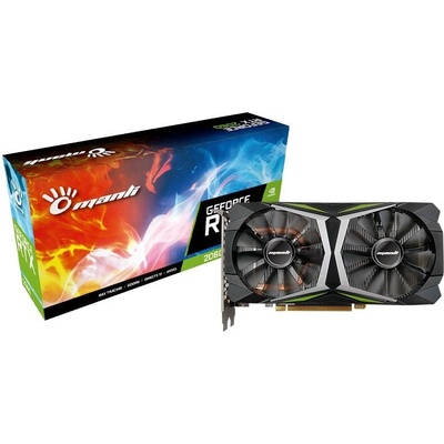 Manli GeForce RTX 2060 (LHR) 12GB GDDR6, M-NRTX2060/6RFHPPPV2-M2435