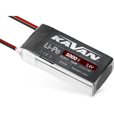 KAVAN Li-Po /30/60C RX 7.4 V 5000 mAh