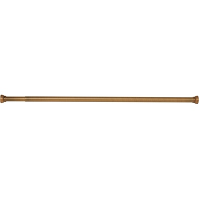 Spirella tyč na sprchový závěs KRETA, bez vrtání, zlatý, hliník, 75 - 125 cm (10.20463)