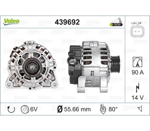 Generátor VALEO 439692