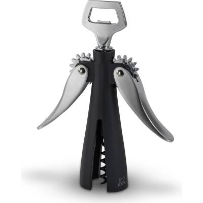 The Peugeot Крилат тирбушон 2в1 SOUVERAIN неръждаема стомана/черен 19, 6 см Peugeot (PG200602)