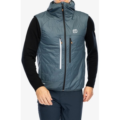 Ortovox Swisswool Piz Boe Vest šedá