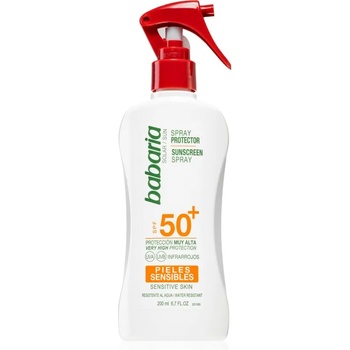 Image 1 of Babaria Sun Sensitive слънцезащитен спрей за чувствителна кожа SPF 50+ 200ml