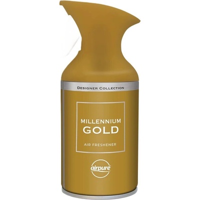 Освежител за въздух Airpure Air Freshener Spray Millennium Gold (5060194139295)