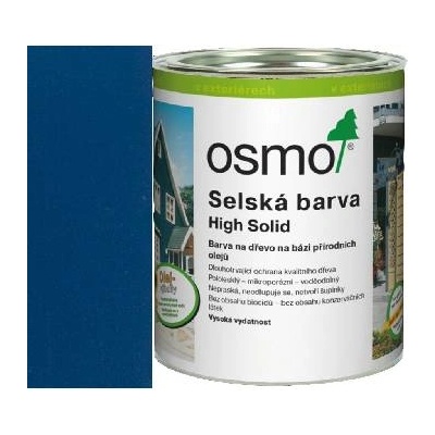 Osmo Country Colour 2506 Royal Blue - Цветно плътно финошно масло 0.75л (4157)