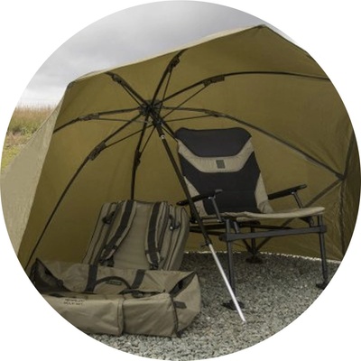 Korum Přístřešek Graphite Brolly Shelter