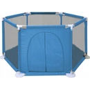 ISO 8495 textilné ohrádka pre deti 115 x 65 cm tmavo modrá