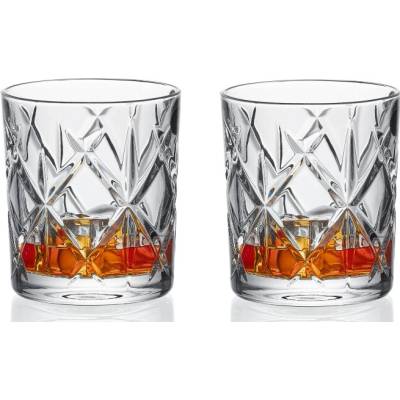 Crystal Bohemia křišťálové sklenice na whisky York 2 x 320 ml