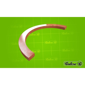 GUFERO® Plochý těsnící kroužek Cu - 12×17×1,5