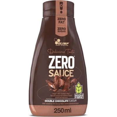 Olimp Zero Sauce Dvojitá Čokoláda 250 ml
