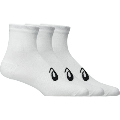 Asics QUARTER SOCKS 3 PAIRS biele
