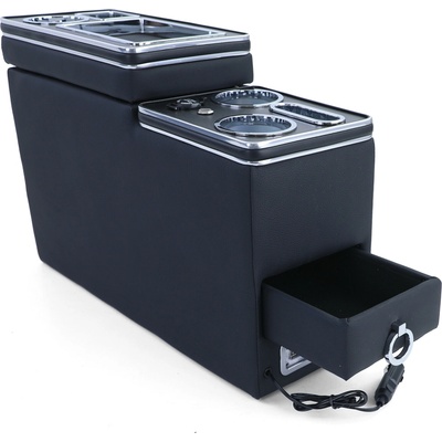 PROTEC Středová konzole Volkswagen Transporter T5/T6 (2003-2021) s USB
