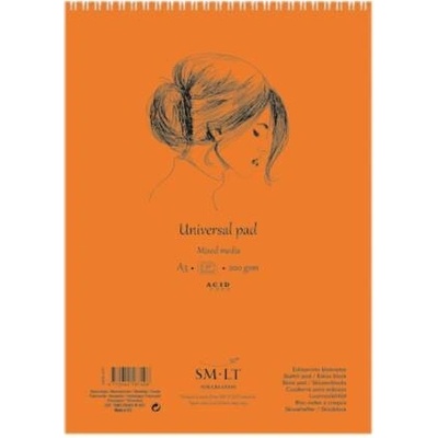 SM.LT Mix Media Pad A5 200g, 40 listů v bloku