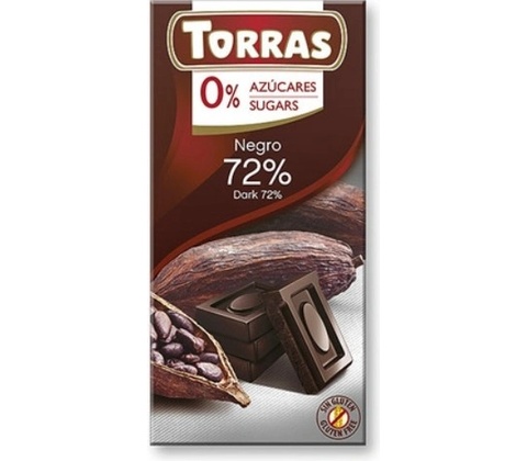 Torras 72% 75 g