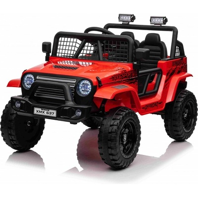 Mamido OFF ROAD EXTREME 4x4 Elektrické autíčko červená