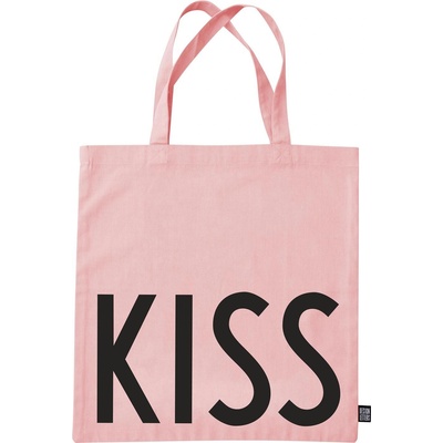 Design Letters Чанта за пазаруване Favourite Kiss (10502001PINKKISS)