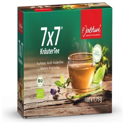 P. Jentschura 7 x 7 KräuterTee BIO čaj porcovaný 100 sáčků
