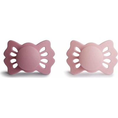 Frigg dudlíky Lucky silikon 2 ks Cedar Baby Pink
