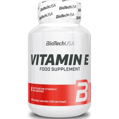 BioTechUSA Vitamin E 200 mg, 100 Softgels