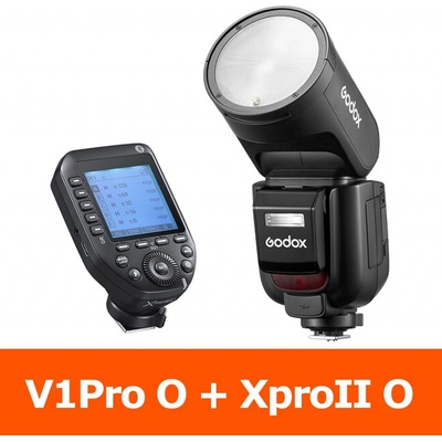 Godox V1 Pro O pro Olympus/Panasonic s řídící jednotkou XproII TTL HSS