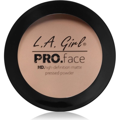 L. A. Girl Cosmetics PRO. Face HD компактна пудра с матиращ ефект цвят Porcelain 7 гр