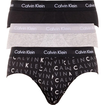 Calvin Klein slipy vícebarevné U2661GYKS 3Pack