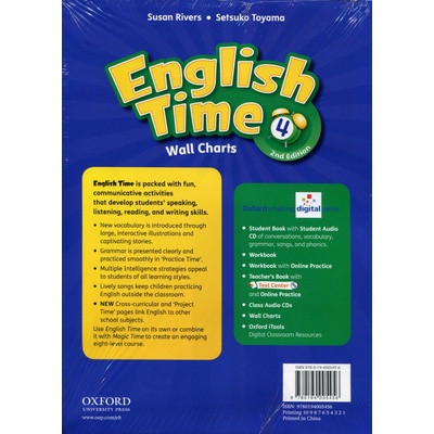 English Time 2nd Edition 4 Wall Charts Kampa, K. Vilina, Ch.