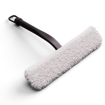 Blaze 2 в 1 чистачки за прозорци 23 см Силиконова чистачка Микрофибърна кутия (squeegee1_set_b) (squeegee1_set_b)