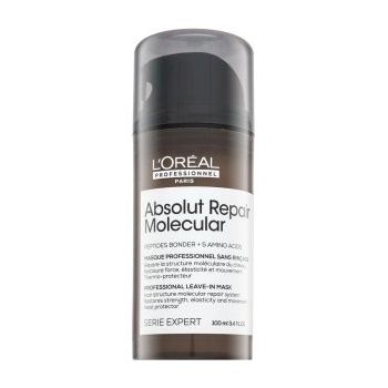L'Oréal Série Expert Absolut Repair Molecular Professional Leave-in Mask маска без изплакване За увредена коса 100 ml