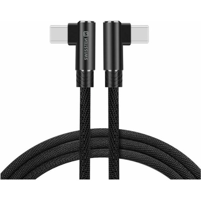 Swissten 71528800 ARCADE USB-C / USB-C, 1,2m, černý