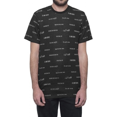Huf TRANSLATION SS KNIT TOP black