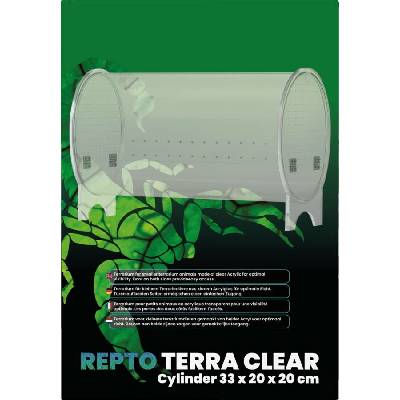 Repto Terra Clear akrylátové terárium Cylinder 33 x 20 x 20 cm