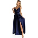 Numoco Chiara dámske šaty 299-10 tmavo modrá