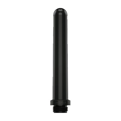 Perfect Fit Brand Ergoflo - Premium Tip for Anal Shower - 5 / 13 cm - Black