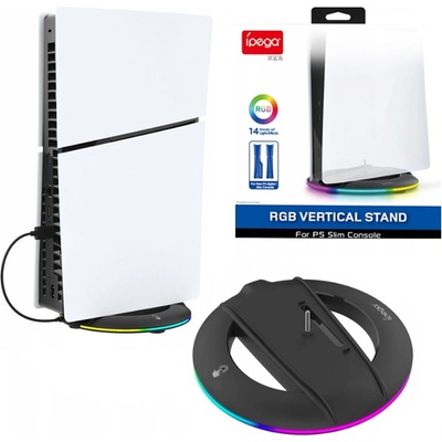 iPega P5S025S Vertikální Stojan s RGB PS5 Slim White – Zboží Živě