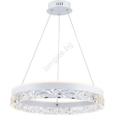 V-TAC Led Пендел led/25w/230v 3000k Ø 50 см бял (vt1722)