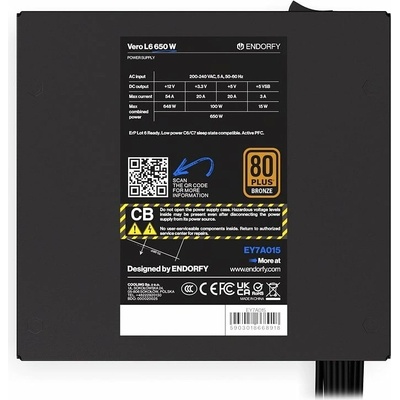 Endorfy Vero L6 Bronze 650W EY7A015