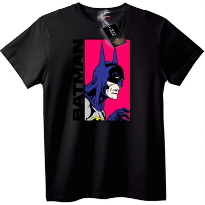 NOONEBRAND Тениска Batman Класически Комикс - L, Black