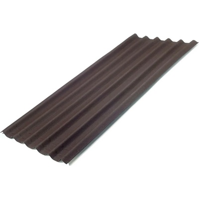 Onduline Deska asfaltová vlnitá Easyfix 81 x 200 cm hnědá