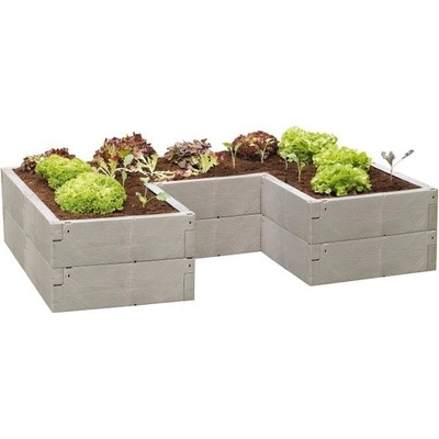 Juwel Vysoký záhon Timber Ergoline plast 125 x 185 x 40 cm 20479