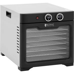 Royal Catering Дехидратор за храна - 8 рафта - 26 л - 800 W - Royal Catering RCDA-26/8 (RCDA-26/8) Сушилни за плодове