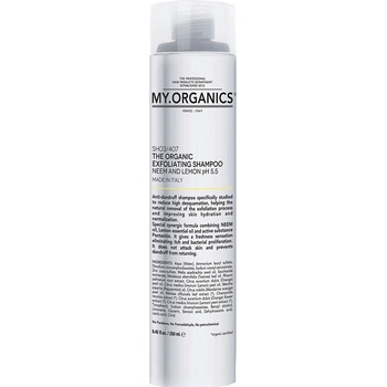 The Organic Exfoliating Shampoo Neem And Lemon 250 ml